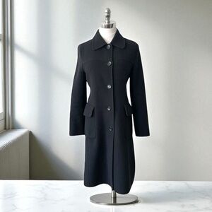 NICE CLAUP WOOL BLEND COAT SIZE SMALL